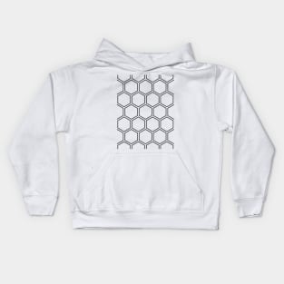 Hexagon pattern Kids Hoodie